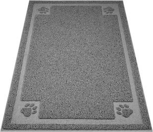 Große Katzenklo Matte Trapper 35"×23" Fallen Streu aus Box und Pfoten Streukont - Bild 1 von 4