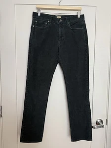 J Crew 770 Corduroy Pants Mens 31x32 Green Chino Slim Fit Straight Leg Preppy - Picture 1 of 15