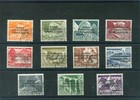 Schweiz, Helvetia, Int. Erziehungsbüro BIE/IBE, Mi.-Nr. 29/39 gestempelt