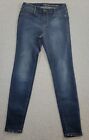 Soho Pants Womens Blue Size Small 30X29 High Waist Pull-On Legging Stretch Jeans