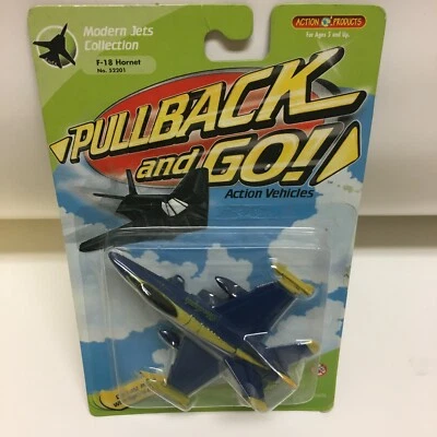 Pull Back and Go Action Vehicles F-18 Hornet No.52201 NEW Modern Jets Collection - Image 1 of 4