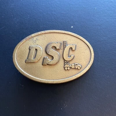 Hebilla de cinturón DSC vintage años 80  Foto 1 de 2