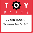 77380-B2010 Toyota Valve assy, fuel cut off 77380B2010, New Genuine OEM Part