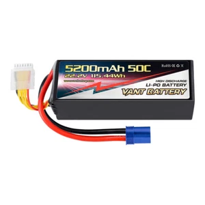 VANT 6S 22.2V 5200mAh 50C Lipo Battery w EC5 Plug GENS ACE  POWER HOBBY HRB - Picture 1 of 1