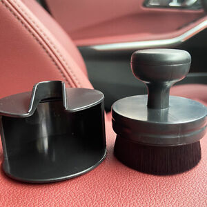 Portable With Holder High Density Handheld Tire Shine Applicator Brush For Car