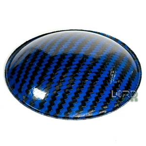 3.13" (79.5mm) Blue Carbon Fiber Speaker Subwoofer Dust Cap - Picture 1 of 6