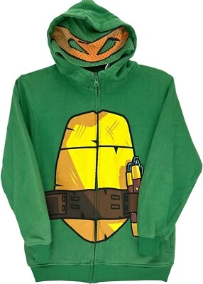 Sudadera con Capucha Teenage Mutant Ninja Turtle con Cremallera Michael Angelo Juvenil Grande (14/16) Foto 1 de 4