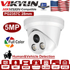 Vikylin 5MP Hikvision Compatible ColorVu MIC POE CCTV IP Camera Full Color US
