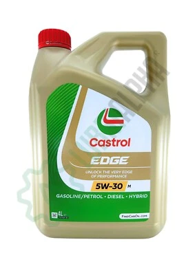Olio motore 5w30 auto benzina diesel Castrol Edge 5w-30 m - 1x4lt - Immagine 1 di 4