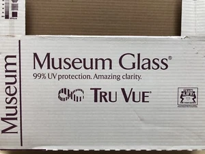 Tru Vue Museum Picture Frame Glass Size 5”X7” - 5 Sheet Box - Picture 1 of 1