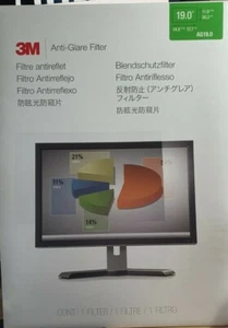 3M Anti-Glare Filter for 19" Standard Monitor AG19.0 - Picture 1 of 5