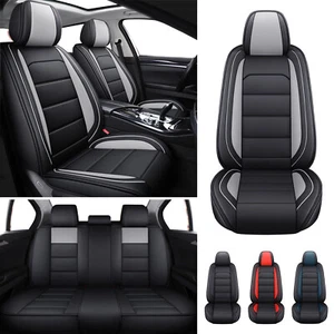 Fundas de asiento de auto delanteras traseras de cuero PU para Kia Sportage/Soul/Forte - Imagen 1 de 16