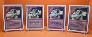 🔴🔴🔴 (4) 1994 MAGIC The Gathering GRAY ORGE REVISED 3RD EDITION PLAYED 🔴🔴🔴3 - Picture 1 of 10