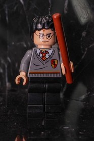 Lego Minifigure- Harry Potter Gryffindor Dimensions Team w/ Wand DIM036 71247
