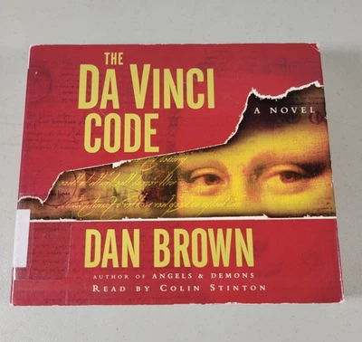 Dan Brown The Da Vinci Code Audiobook Mystery 5 Disc CD Read by Colin Stinton Foto 1 de 4