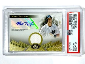 2023 Topps Tier One MARK TEIXEIRA #T1AR-MT Auto RELIC - PSA-10 67/99 - YANKEES - Picture 1 of 1