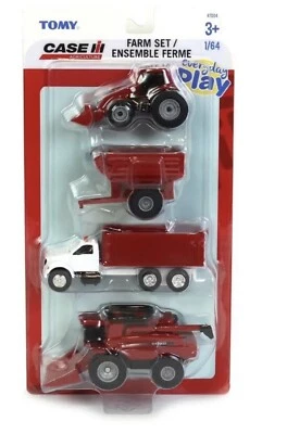 Case IH Value Set Toy 1:64 Scale 4 Pack - Image 1 of 2
