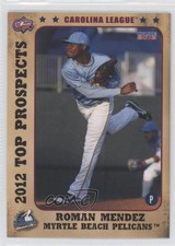 2012 Choice Carolina League Top Prospects Roman Mendez #30