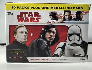 2017 Topps Star Wars The Last Jedi Open Box Over 100 Cards, No Medallion Card - Picture 1 of 2