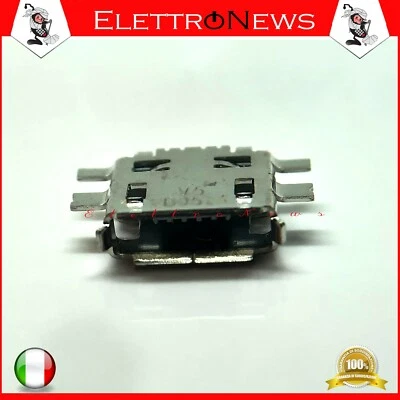 Connettore di ricarica micro usb plug- in per Nokia N8 A079 - Immagine 1 di 4