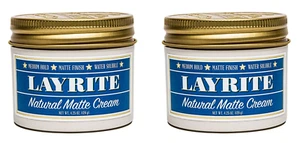 (2) Two Layrite Natural Matte Cream 4.25 Oz each - Picture 1 of 1