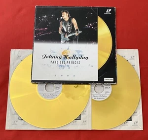 Johnny Hallyday Park Prinzenzepter 1993 Pal Polygram Video 2X Laserdiscs Zustand - Afbeelding 1 van 9