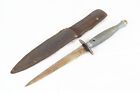 Fairbairn Sykes Dagger No.2 England Vintage Military Fighting Knife And Sheath