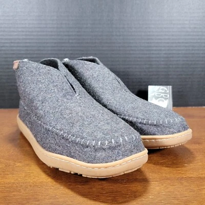 Pendleton горы середины шерсти Тапочки ботинок комфорта женщин 10,5 мужчин 9 серый новый - Изображение 1 из 4