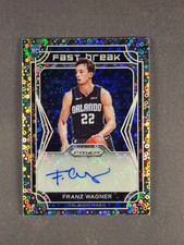 2021-22 Panini Prizm #FBR-FRW Franz Wagner Fast Break Rookie Card Auto RC