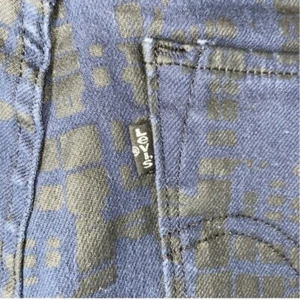 Levi's Jeans 30x32 Perfectly Slimming 512 High Rise Straight Leg Geometric #p332 - Picture 1 of 8