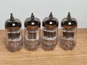 4pcs 6N1P-EV (ECC88 / E88CC / 6922) Soviet double triode tubes / NOS NEW 1979's - Picture 1 of 6