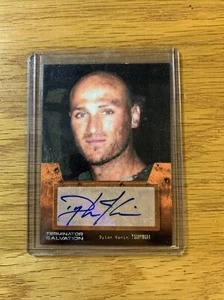 TERMINATOR: Salvation 💥 Autograph Card Dylan Kenin Topps 2009 - Picture 1 of 2