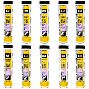 Cat 452-6001 Extreme Application Grease NLGI #2, 5% Moly 13.7oz. | 10 Cartridges - Picture 1 of 7