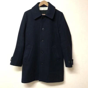 VISVIM HERGE COAT VTG TWEED Navy Wool Size 1 Used From Japan 2505TY - Picture 1 of 10