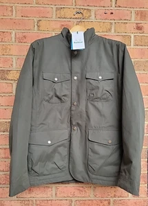 Barbour Ogston Waterproof Polyester Jacket Olive MWB1086OL91 Men's L - Picture 1 of 18