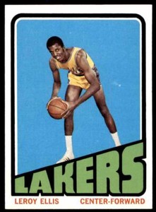 1972-73 Topps Nm-Super Nice-Make Offer Leroy Ellis 14 Los Angeles Lakers #18