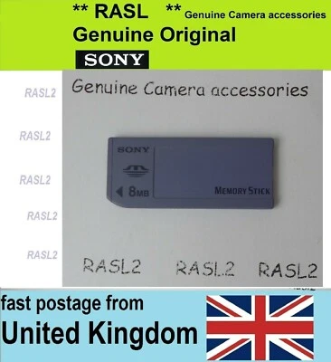 Genuine Sony Memory Stick OLD MS 32MB 64MB MSA-4A MSA-8A MSA-16A, MSA-32A - Image 1 of 4