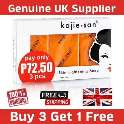 KOJIESAN Kojie San Skin Lightening Soap 65g x 3 Value Pack (Zero Pigment Light) - Classic