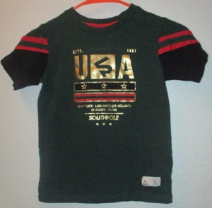 Boys Girls Unisex Southpole USA Football Jersey Graphic T-Shirt Size M (5) EUC - Picture 1 of 3