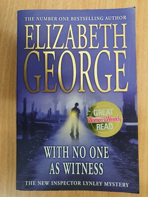 Elizabeth George Inspector Lynley 13 With no one as Witness LPB - image 1 of 2