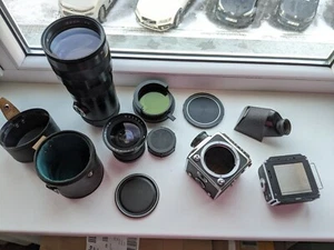 Cámara URSS de formato medio KIEV-88 + lente Mir-26V + Tair-33 - Imagen 1 de 24