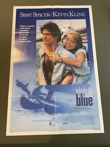 VIOLA ARE BLU Poster film teatrale originale 1986 SISSY SPACEK - Foto 1 di 6