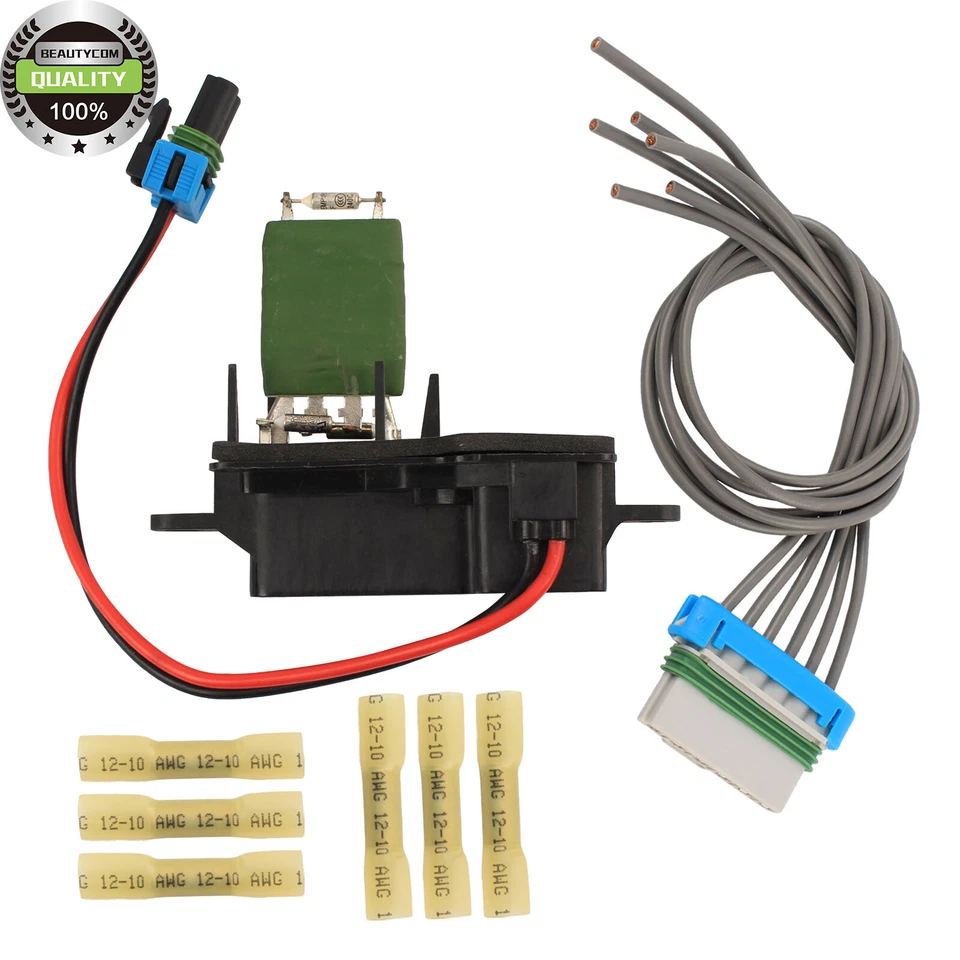For GMC Savana 1500 2500 3500 HVAC Front Heater Blower Motor Resistor 1996-2013  - Image 1 of 4