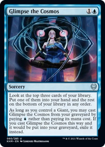 x1 Glimpse the Cosmos - Kaldheim - NM - MTG - Image 1 of 1