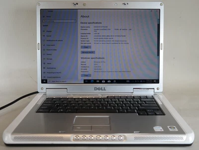 Dell Inspiron E1505 15.4" Intel Core Duo 1.60GHz, 2GB RAM 100GB HDD, Batería defectuosa Foto 1 de 4