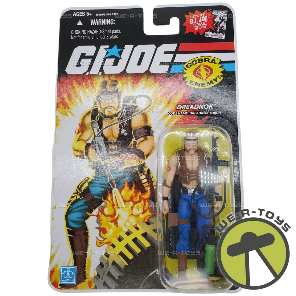 Gi Joe 25th Anniversary Dreadnok Torch Action Figure 2008 Hasbro