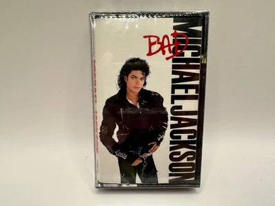 Vintage 1987 Original Michael Jackson Bad Sealed Cassette MINT - Image 1 of 3