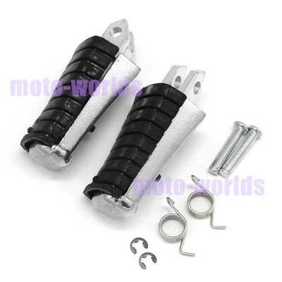 Front Footrest Foot Pegs for Yamaha XVS650A V-Star / Drag Star Classic 1998-2000 - Imagem 1 de 4