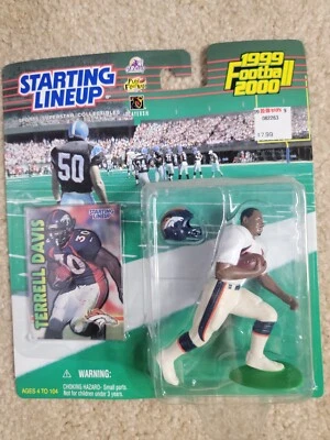Denver Broncos Terrell Davis 1999/2000 Starting Lineup NFL Sports Action Figure - Image 1 of 2