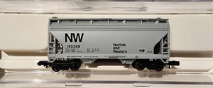 Atlas N Scale ACF 2-Bay Centerflow Hopper Norfolk Western #180388 - Picture 1 of 5